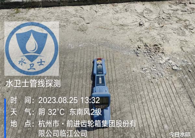 泰州地埋电缆探测案例-杭齿集团临江公司